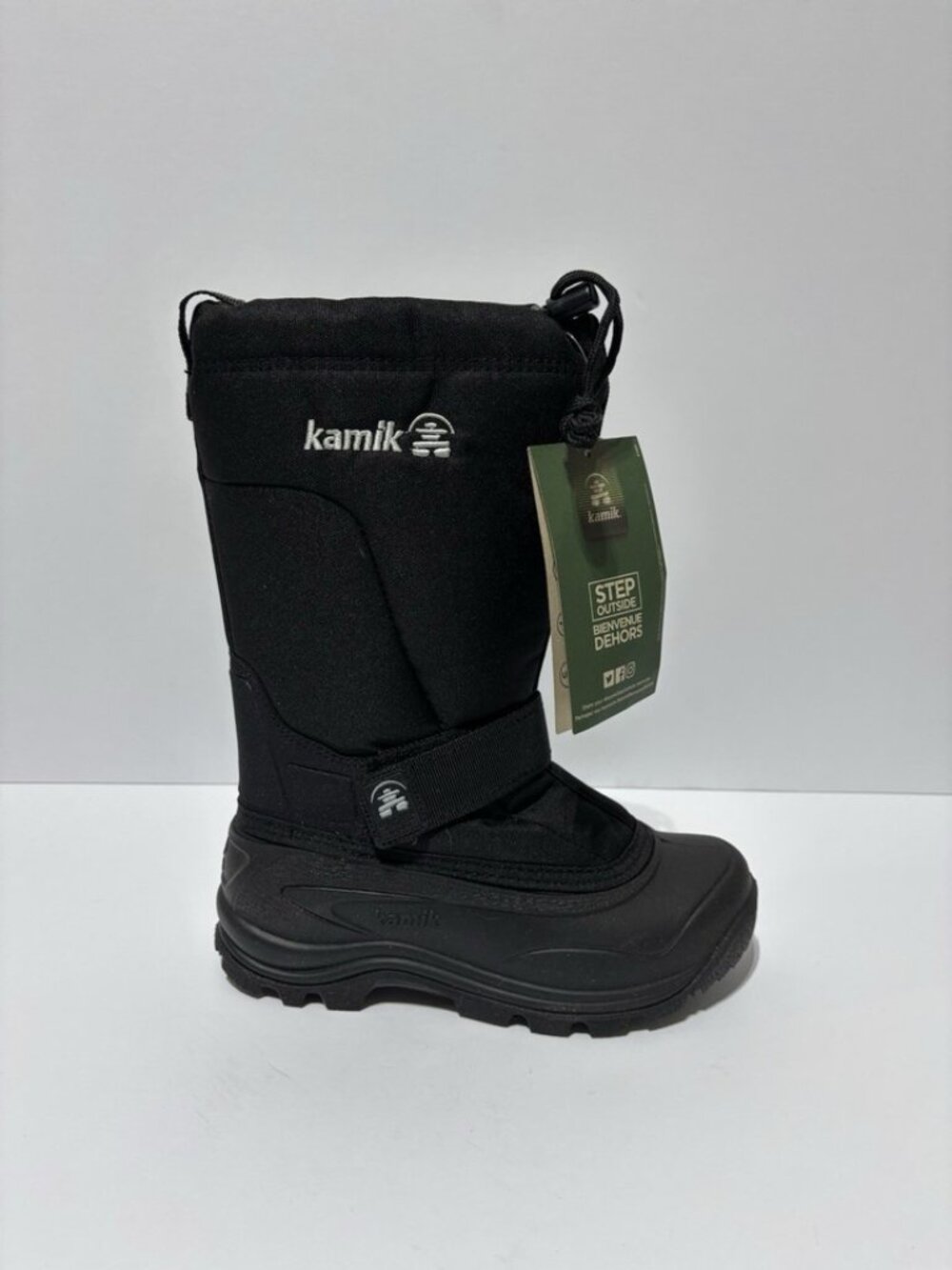 Kamik Women’s Greenbay 4 Black Winter Boots, Size 6 M